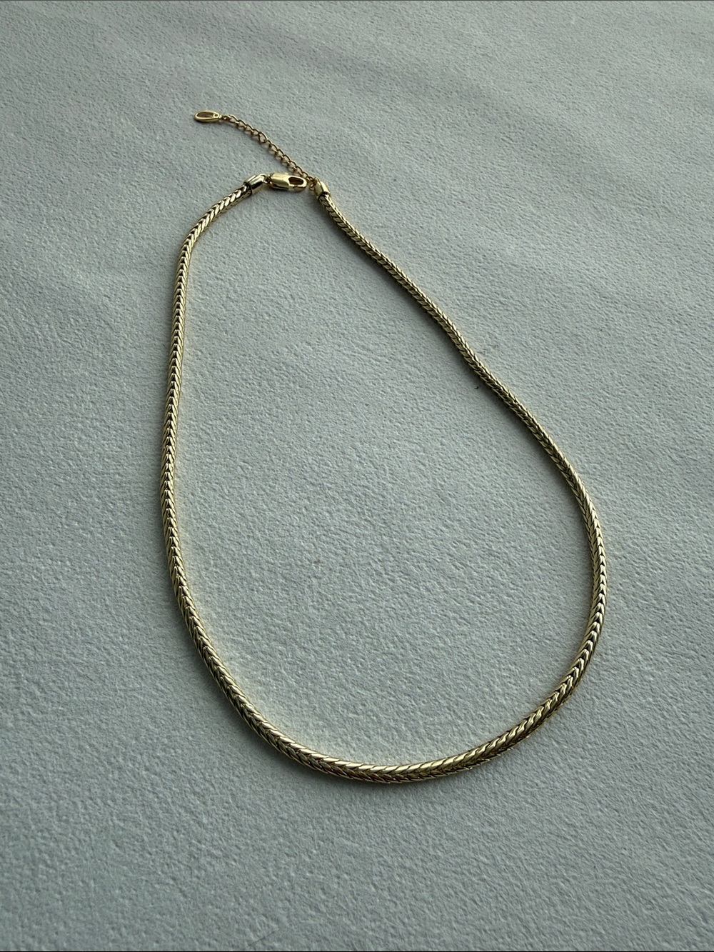 Gold snakeChain Necklace - Women's Jewelry